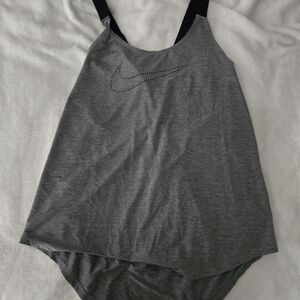 Nike Women's Heather Gray Tank Top
